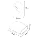 Yesido YSP28 ENC Noise Reduction Ear-hook Open OWS Bluetooth Earphone(Grey)