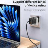 Yesido CA188 60W 3A USB-C / Type-C to Type-C Charging Data Cable, Length:0.3m(Black)