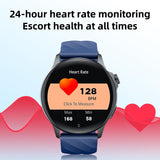 Yesido IO29 Waterproof Smart BT Watch, 1.39 inch Screen, Support BT Call / Heart Rate(Black)