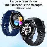 Yesido IO29 Waterproof Smart BT Watch, 1.39 inch Screen, Support BT Call / Heart Rate(Black)