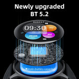 Yesido IO29 Waterproof Smart BT Watch, 1.39 inch Screen, Support BT Call / Heart Rate(Black)