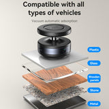 Yesido C224 Electric Vacuum Suction Cup MagSafe Car Mount with 360 Degree Rotating Base(Black)