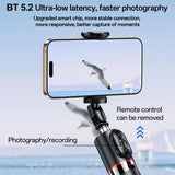 Yesido SF30 Integrated Jumping Stick Bluetooth Remote Control Selfie Stick(Black)