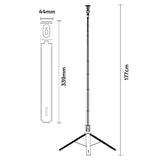 Yesido SF30 Integrated Jumping Stick Bluetooth Remote Control Selfie Stick(Black)