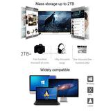 ORICO 2139C3-CR USB3.1 Type C Transparent External Hard Disk Box Storage Case for 9.5mm 2.5 inch SATA HDD / SSD