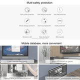 ORICO 2139C3-CR USB3.1 Type C Transparent External Hard Disk Box Storage Case for 9.5mm 2.5 inch SATA HDD / SSD