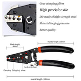 7pcs / Set Quick Change Nine Inch Crimping Pliers Toolbox Combo Set