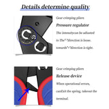 7pcs / Set Quick Change Nine Inch Crimping Pliers Toolbox Combo Set