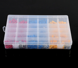 480 PCS Cold Press Electrical Insulated Terminals Crimp Connectors Assortment Kit