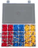480 PCS Cold Press Electrical Insulated Terminals Crimp Connectors Assortment Kit