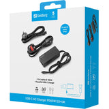 Sandberg USB-C AC Charger PD65W EU+UK