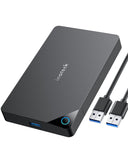 Inateck 2.5" Hard Drive Enclosure USB 3.0 SATA I/II/III HDDs and SSDs with capacities up to 2TB, FE2013