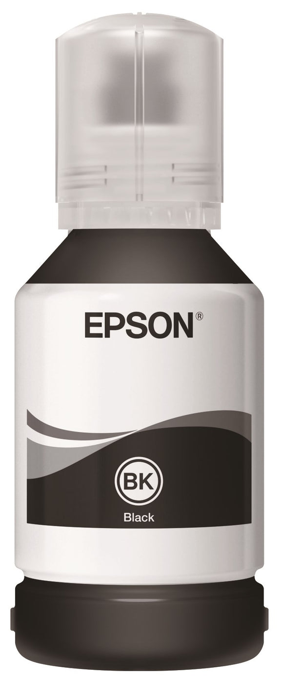 T111 EcoTank Pigmented Black Ink bottle 6000 síður