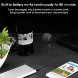 A9 1080P Wifi Wireless Network Camera Wide-angle Recorder(Black)