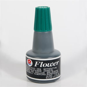 STAMP INK GREEN 30 ML BLUERING