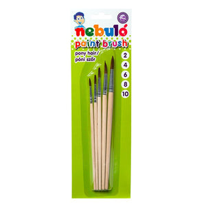 Nebuló pensil stödd 2,4,6,8 og 10, 5 penslar