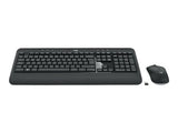 Logitech MK540, Keyboard & Mouse, Wireless, Nordic