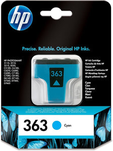 HP INK CARTRIDGE 363 CYAN