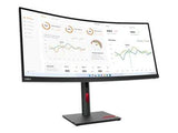 ThinkVision Monitor T34w-30 34" Curved UWQHD, USB-C Dock