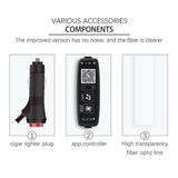Cigarette Lighter Car Colorful RGB Foot LED Atmosphere Light 5m