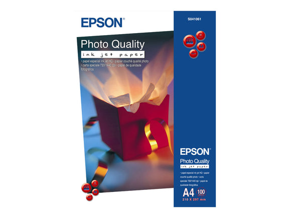 Epson Photo Quality Ink Jet Paper Papir A4 (210 x 297 mm) 100ark 102g
