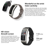 Original Huawei TalkBand B7 Smart Bracelet, 1.53 inch Screen, Support Bluetooth Call (Grey)
