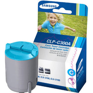 Samsung Cyan Toner Cartridge CLP-C300A