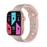 DW35PRO 1.75 inch Color Screen IPX7 Waterproof Smart Watch, Support Bluetooth Answer & Reject / Sleep Monitoring / Heart Rate Monitoring, Style: Silicone Strap(Pink)