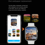 DW35PRO 1.75 inch Color Screen IPX7 Waterproof Smart Watch, Support Bluetooth Answer & Reject / Sleep Monitoring / Heart Rate Monitoring, Style: Silicone Strap(Pink)