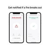 Hombli Smart Smoke Detector, Grey