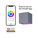 Smart Outdoor Wall Light V2, Grey