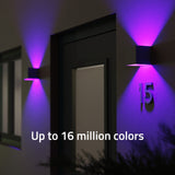 Smart Outdoor Wall Light V2, Grey