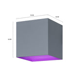 Smart Outdoor Wall Light V2, Grey