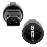 ProXtend Power Adapter C14 to Schuko Female Black