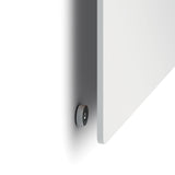 WB tavle magnetisk rammeløs stål 65x45cm