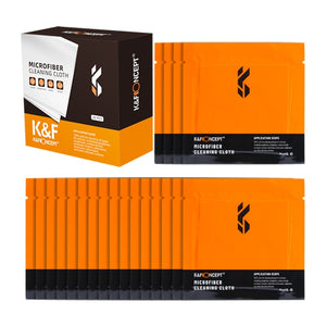 K&F CONCEPT SKU.1615 15x15cm Wrapped Microfiber Cleaning Cloths pr. stk.