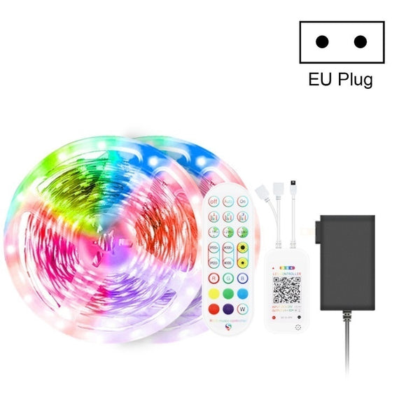 15M 450 LEDs Bluetooth Smart Music Sound Light 5050 RGB Colorful LED Light With 24-Keys Remote