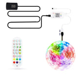 30M 540LEDs Bluetooth Smart Music Light Strip Waterproof 5050 RGB Color LED Light 24-Keys Remote