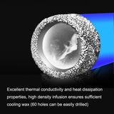Ceramic Glass Hole Opener Domestic Marble Hole Puncher, Punch Diameter: 8mm