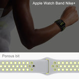 Apple Watch Series 6 & SE & 5 & 4 40mm / 3 & 2 & 1 38mm Fashionable Classical Silicone Sport Watchband