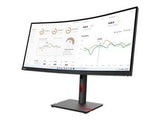 ThinkVision Monitor T34w-30 34" Curved UWQHD, USB-C Dock