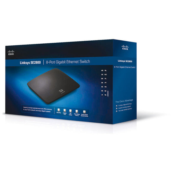 LINKSYS BY CISCO Switch Gigabit 8-Port ethernet (SE2800-EU)