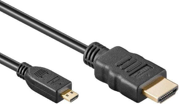 HDMI High Speed, HDMI 19 - Micro, 1 m (v1.4 19 - 19 M-M)