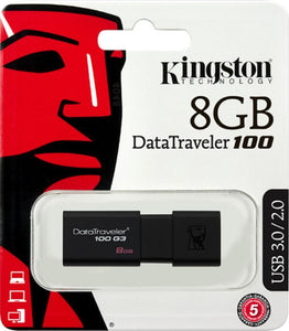 KINGSTON DATATRAVELER 8GB USB3.0