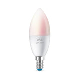 WiZ Kerte E14 LED-lyspære, form: C37, E14, 4.9 W (tilsvarende 40 W), klasse F, 2200-6500 K