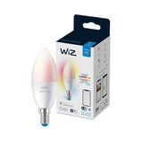 WiZ Kerte E14 LED-lyspære, form: C37, E14, 4.9 W (tilsvarende 40 W), klasse F, 2200-6500 K