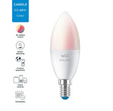 WiZ Kerte E14 LED-lyspære, form: C37, E14, 4.9 W (tilsvarende 40 W), klasse F, 2200-6500 K