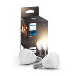 Philips Hue White P45 E14 Kronepære - 2-Pak