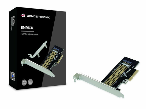 CONCEPTRONIC PCI Express Card M.2 NVMe SSD PCIe Adapter sw