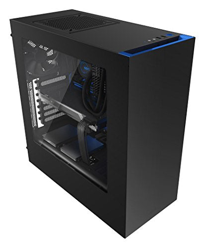 NZXT Source 340 Midi-Tower - Black/Blue Wind